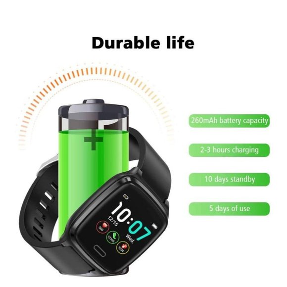 L8star Smart Watch Heart Sleep Monitor Fitness Tra - Picture 5 of 9